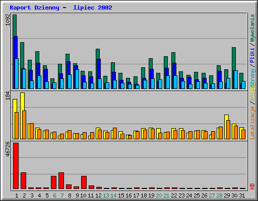 Raport Dzienny -  lipiec 2002