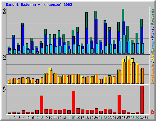 Raport Dzienny -  wrzesie� 2002