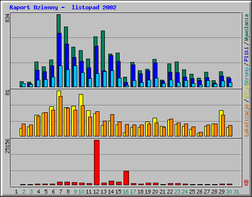 Raport Dzienny -  listopad 2002