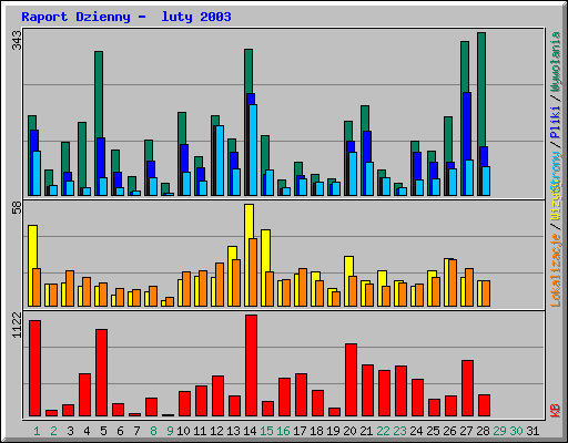 Raport Dzienny -  luty 2003