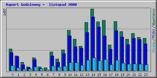 Raport Godzinowy -  listopad 2000