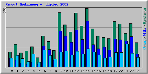 Raport Godzinowy -  lipiec 2002