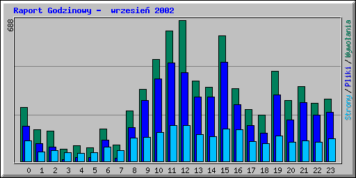 Raport Godzinowy -  wrzesie� 2002