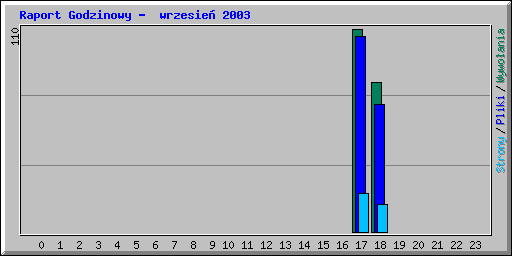 Raport Godzinowy -  wrzesie� 2003