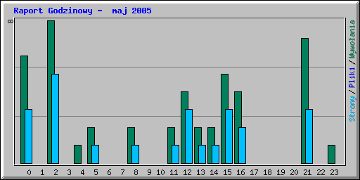 Raport Godzinowy -  maj 2005