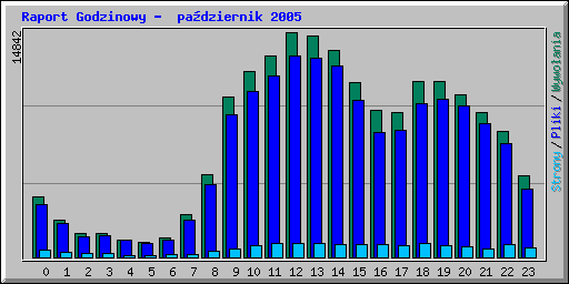 Raport Godzinowy -  pa�dziernik 2005
